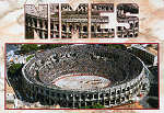 N� 534 - Nimes, O circo Romano com corrida de Toiros - Editions de la Palette, Saint-Cl�ment-de-Rivi�re - Dim. 14,9x10,3 cm - Adquirido em 1994 - Col. Monge da Silva