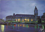 N� 651 - PARIS - La Gare de Lyon. - Ed. LYNA PARIS, 8, rue du Caire - 75002 PARIS T�l.: 236.41.28 LYONCOLOR - SD - Dim. 14,8x10,4 cm - Col. Manuel B�ia