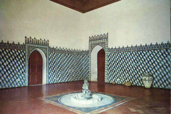 N� 857 - PAL�CIO NACIONAL DE SINTRA (Portugal) - Sala de Jantar dos Mouros - Ed. Col. Passaporte LOTY - SD - Dim. 150x104 mm - Col. Gra�a Maia