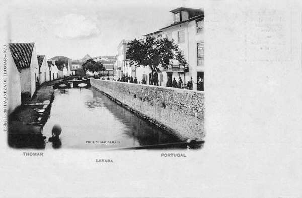 N� 3 - Levada - Collec��o da Havaneza de Thomar, Foto M. Magalh�es - Dim. 140x90 mm - Col. A. Monge da Silva (cerca de 1900)