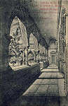N� 29 - Convento de Christo, Claustro Infante d. Henrique - Collec��o da Havaneza de Thomar - Dim. 140x90 mm - Col. A. Monge da Silva (cerca de 1905)