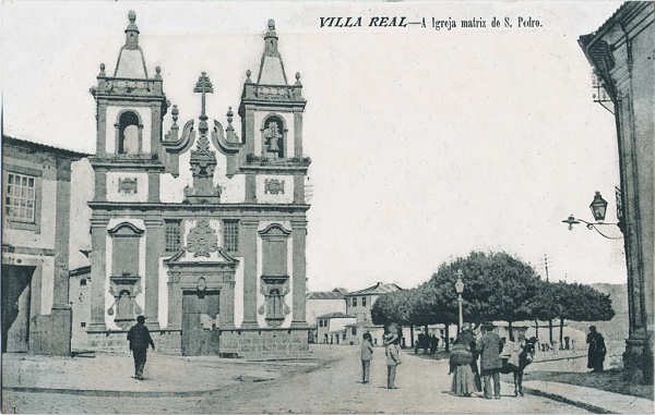 SN - Igreja Matriz de S. Pedro - Edi��o da Imprensa Moderna, Villa Real - Dim. 140x89 mm - Col. A. Monge da Silva