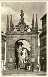 S/N - Braga-Arco da Porta Nova - Sem indica��o do editor - S/D - Dimens�es: 8,9x14 cm. - Col. F�tima B�ia (1959).