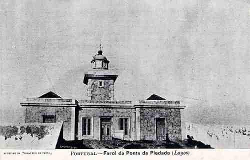 S/N - Farol da Ponta da Piedade - Lagos - OFFICINAS DO "COM�RCIO DO PORTO" - S/D - Dimens�es: 14,1x9,1 cm. - Col. Miguel Chaby.