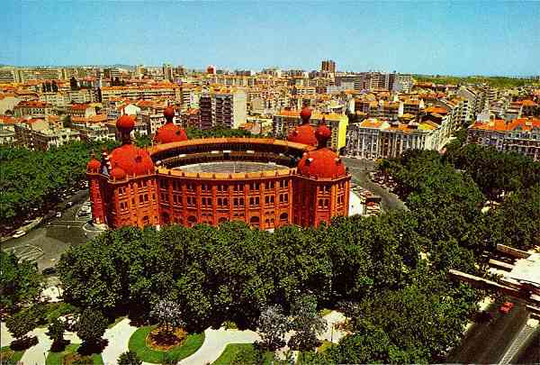 N.� 10 - LISBOA-Pra�a de Touros do Campo Pequeno - Colec��o MARGRAPE - S/D - Dimens�es: 15x10,1 cm. - Col. HJCO (1980).