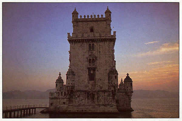 N.� 202 - LISBOA - Portugal  Torre de Bel�m - Ed. MARGRAPE - S/D - Dimens�es:  15x10 cm. - Col. M�rio F. Silva.