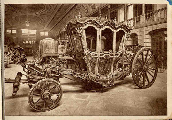 N� 9 - Coche da Rainha D. Maria I - S�c. XVIII - Edi��o Museu Nacional dos Coches - SD - Dim. 9,8x14 cm - Col. Bas�lio Ministro