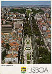 N.� 5050 - LISBOA Av. da Liberdade - Edi��o ???? - S/D - Dimens�es: 15x10,6 cm. - Col. M�rio F. Silva  (Circulado em 1993).
