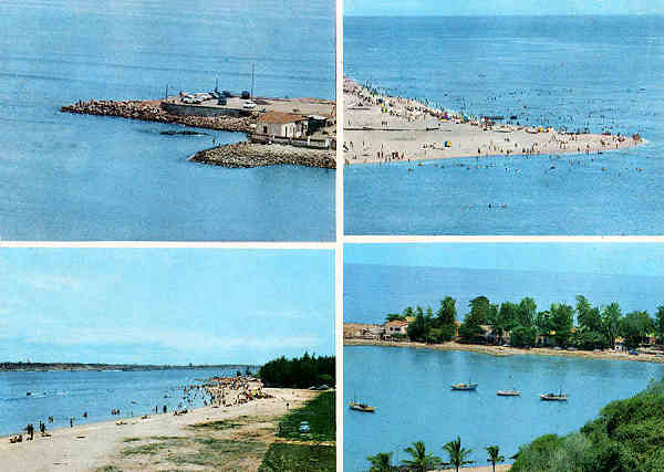 N.� 22 - LUANDA Praias - Ed. Elmar-Luanda  - SD - Dim. 14,7x10,5cm Col. M�rio Silva (1972).