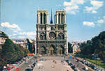 N� 565 - Paris. A Catedral de Notre Dame (3) - Editions Chantal,Paris - Dim. 15x10,3 cm - Col. Am�lcar Monge da Silva (1968)