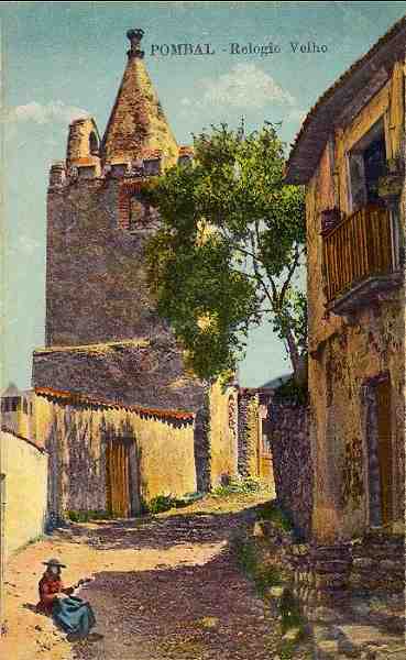 N.� [360847] - Pombal-Rel�gio Velho - Sem indica��o do editor - S/D - Dimens�es: 8,5x13,7 cm. - Col. �nio C. Semedo.