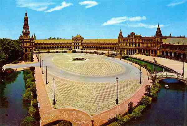 N.� 546 - Plaza de Espa�a - Edi��o Beascoa S/D - Dimens�es: 14,9x10,1 cm. - Col. HJCO (1980).