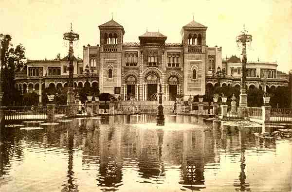 S/N - Sevilla: Exposici�n Ibero-Americana. Palacio de Arte Antiguo - Edi��o J. B. G. 1929 - Dimens�es: 13,7x9,1 cm. - Col. F�tima B�ia. 