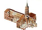 S/N.� - 1996 L'ANN�E SAINT-SERNIN - De briques et pierres. Une basiloique dans la ville - Association du neuvi�me centenaire de Saint-Sernin - Dimens�es: 14,8x10,5 cm. - Col. HJCO (1996).