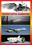 N.� 836 - 1890-1990 Toulouse Capitale A�ronautique - Ed. LOUBATI�RES - 10 bis, boulevard de l'Europe - 31120 PORTET-SURGARONNE - Dimens�es: 10,5x14,8 cm. - Col. HJCO (1996).