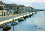 Ref. 9, AVEIRO. Canal de S. Roque Distribuidores Bruno da Rocha, Aveiro, SD, Dim. 150x102 mm, col. Nela d'Almeida. 