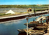 Ref� 644 - AVEIRO Portugal, Salinas e Barcos, Ed. �NCORA, Lx., SD, Dim. 148x104 mm, Col. Nela d'Almeida.