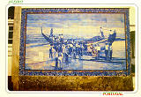 Ref� 3841, AVEIRO Portugal, Azulejos da primeira metade do s�c. XIX existentes na esta��o de caminho de ferro de Aveiro, Ed. �NCORA, RAN Tel. 670192, SD, Dim. 150x104 mm, Col. Nela d'Almeida.