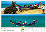 Ref� 40, ROTA DA LUZ, (Faina Piscat�ria), O carregar e largar da rede (Localidade?), Regi�o de Turismo da Rota da Luz, Costa de Prata, Aveiro Portugal, Ed. Francisco M�s, SD, Dim. 150x105 mm, Col. Nela d'Almeida.