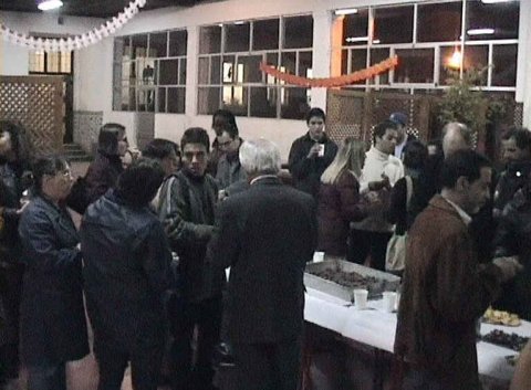 Ritual sagrado para cumprimento da tradi��o do S. Martinho.