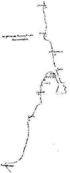 O litoral entre Espinho e o Cabo Mondego na �poca da funda��o da Nacionalidade.