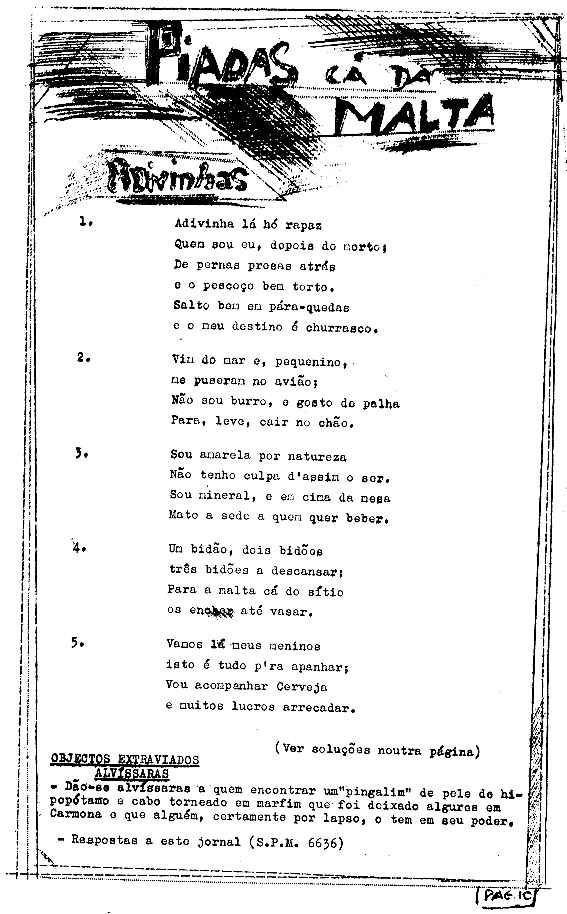 Clicar no meio da p�gina para virar.