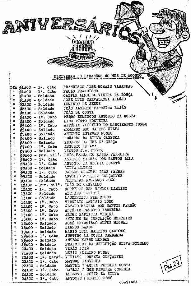 Clicar no meio da p�gina para virar.