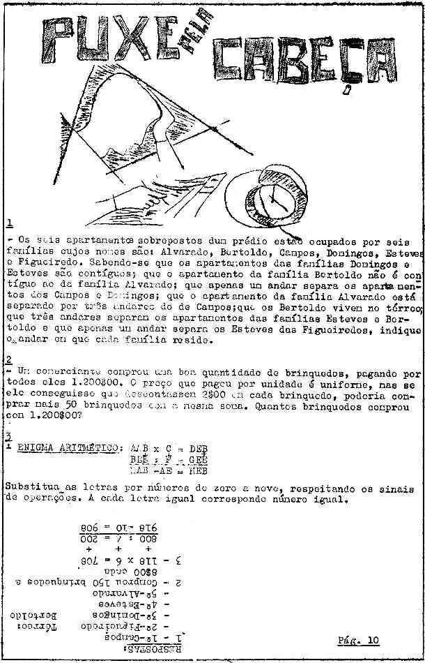 Clicar no meio da p�gina para virar.