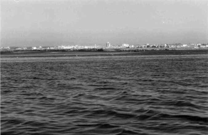 A cidade e a ria - laguna de Aveiro - o perfil da cidade