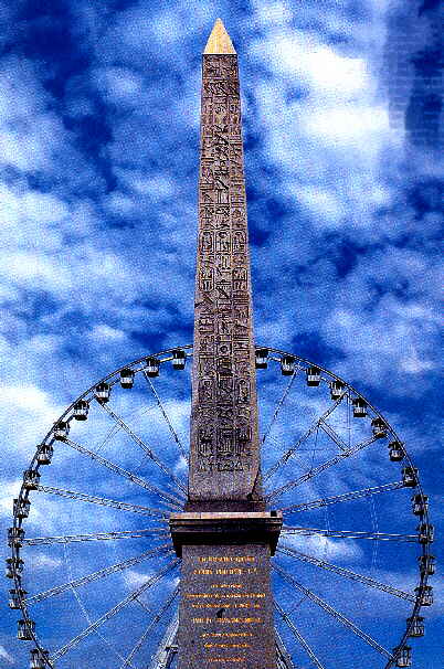 Ob�lisque de la Place de la Concorde (In: "Rotas e Destinos", n� 64, Vol. 6, Set. 2000.