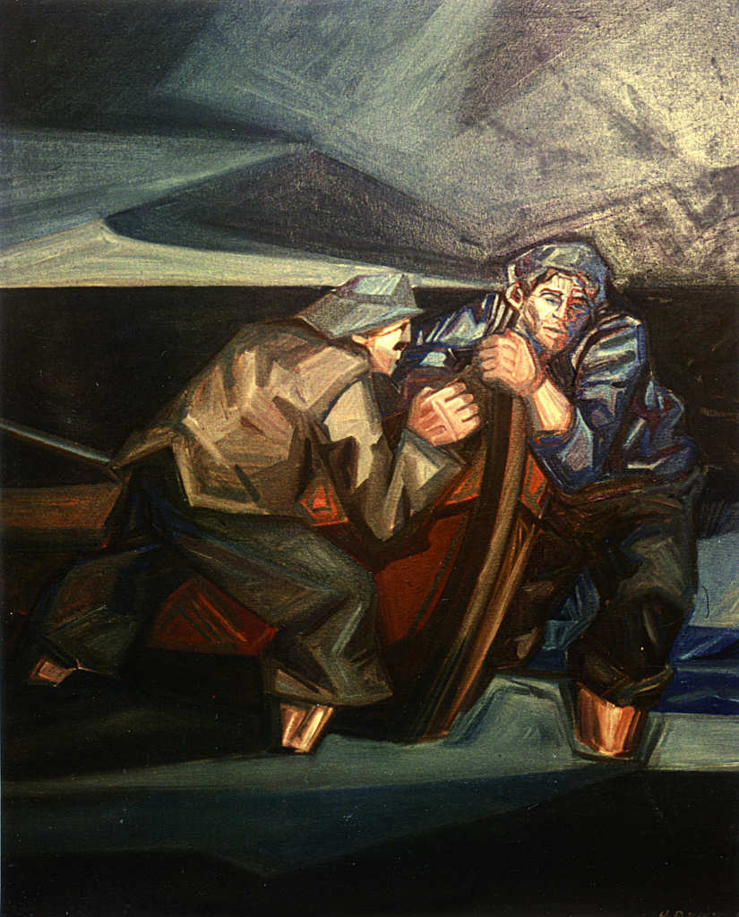 "De volta a casa" - óleo - Pág. 14