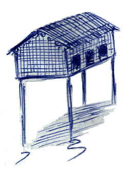 Pombal encontrado em 1973 no norte de Angola, sector de U�je.