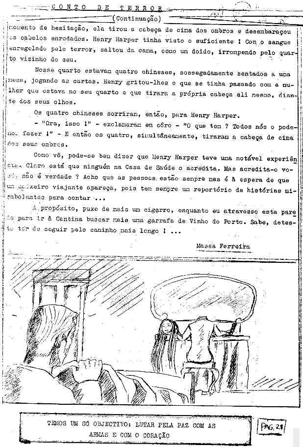 Clicar no meio da p�gina para virar.