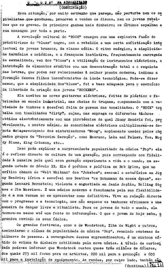 Clicar no meio da p�gina para virar.