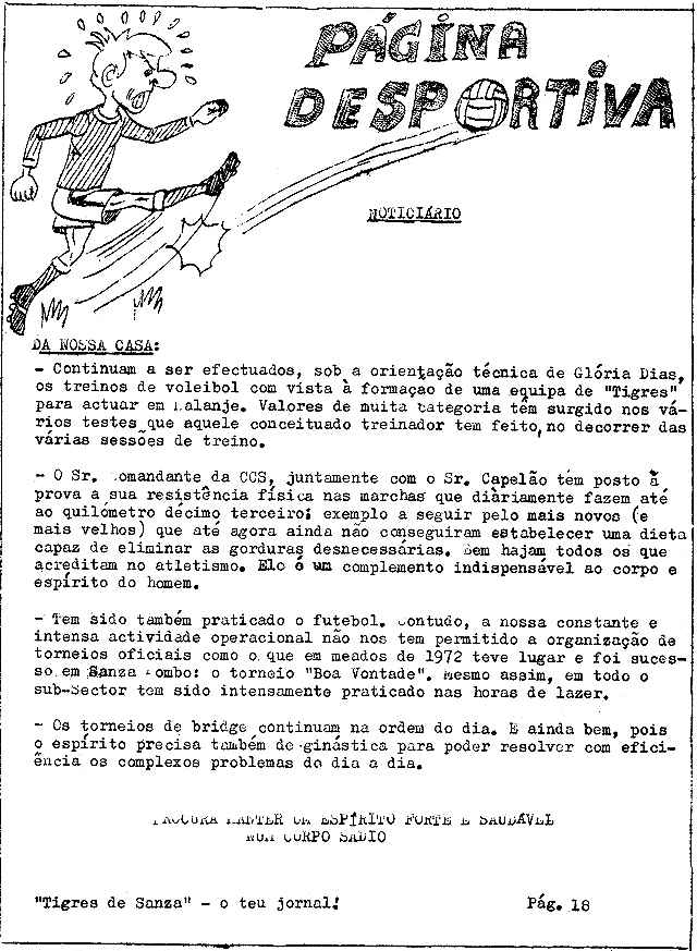 Clicar no meio da p�gina para virar.