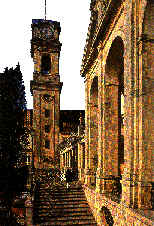 Aspecto da Universidade de Coimbra (Clicar).