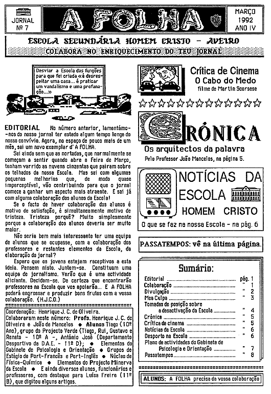 Clicar para voltar � primeira p�gina.