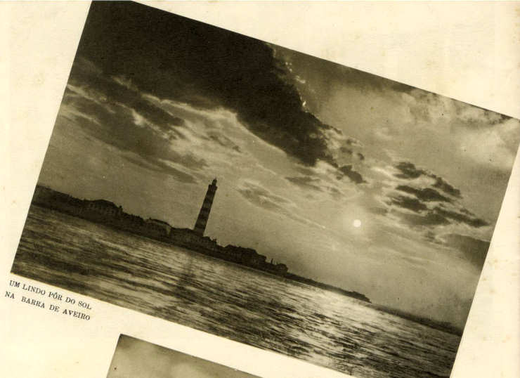 P�r do sol na Barra de Aveiro