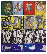 Studying people | T�cnica mista s/ tela - Mixed technique on canvas | 160x116 cm. 2006