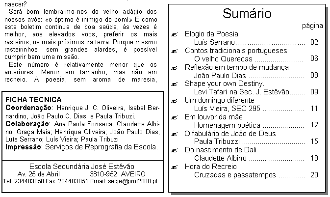 Clicar sobre a p�gina para voltar ao in�cio.