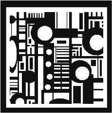 Sem t�tulo II - Without title II | Impress�o s/ papel - Printing on paper | 115x115 cm. - 2005