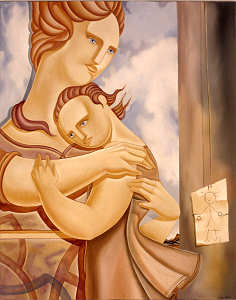 M�e e filha - Clicar para ampliar.