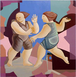 Brincadeira de Est�tua - Clicar para ampliar.