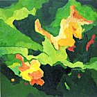 �leo sobre tela - 70x70 cm.