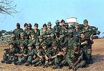 Grupo de combate de Ant�nio Ferreira, no Grafanil em 1971.