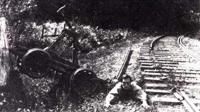 Imagem do filme «Pamplinas Maquinista» - Clicar para ampliar.