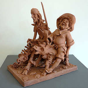 D. Quixote e Sancho Pan�a