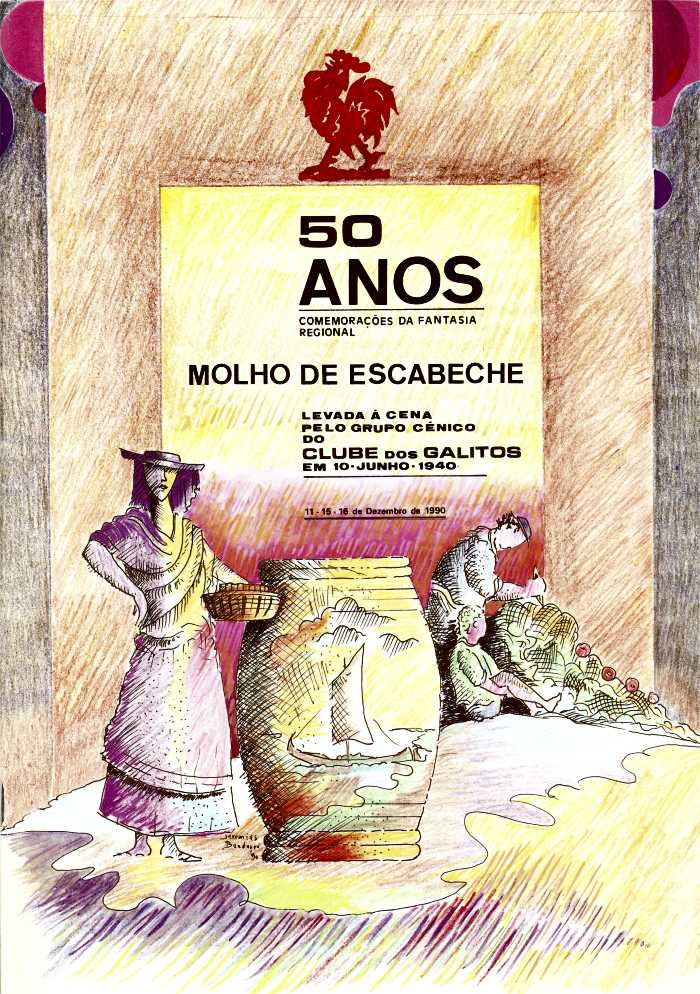 Capa da autoria de Jeremias Bandarra. Clicar para passar � p�gina seguinte.