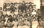 2� Classe da Escola da Gl�ria em 1948/49. (Foto de Em�lia Fernanda)