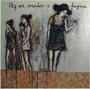 Fez as malas e fugiu - Packed the bags and ran away | T�cnica mista s/ tela - Mixed technique on canvas | 100x100 cm. 2005